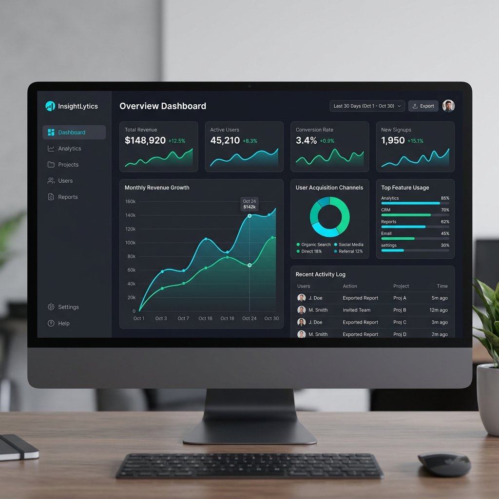 MetricsPulse Analytics SaaS